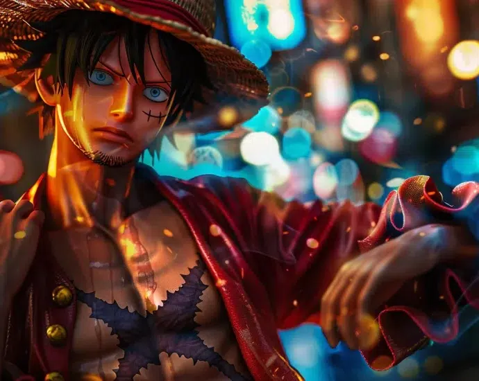 Luffy de One Piece métamorphosé