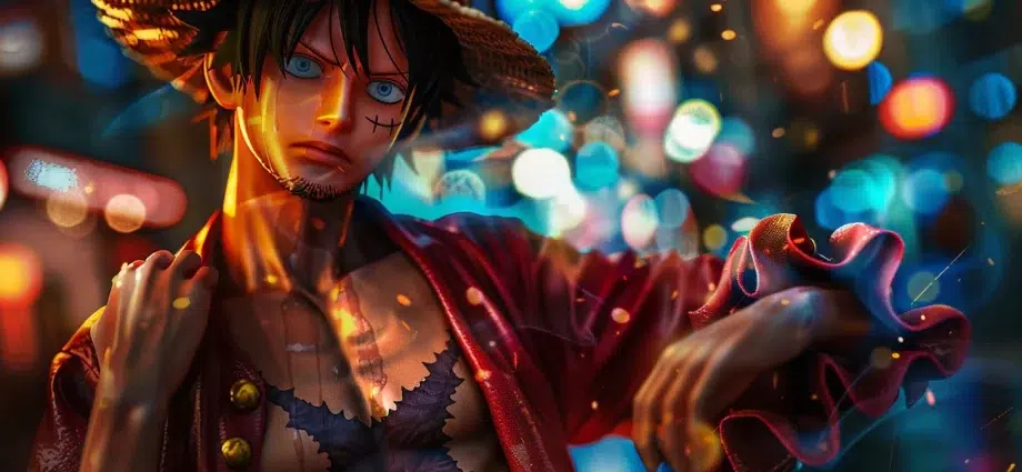 Luffy de One Piece métamorphosé