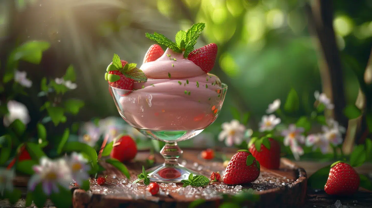 Recette de mousse de fraises