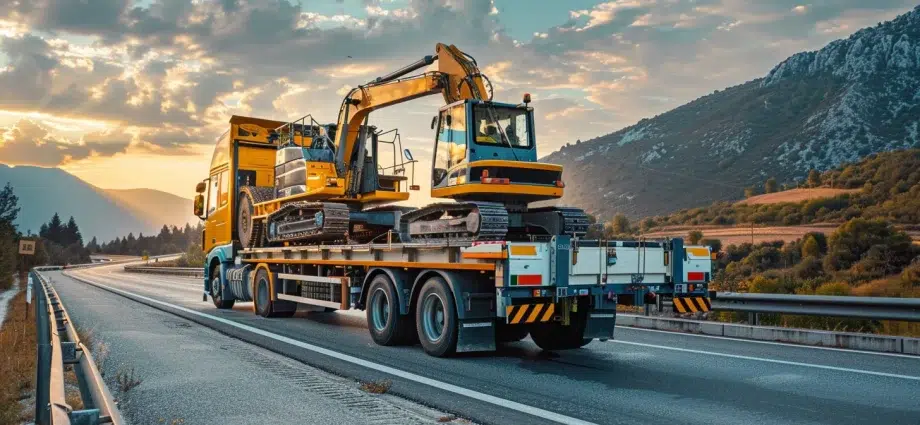 transport de matériel lourd