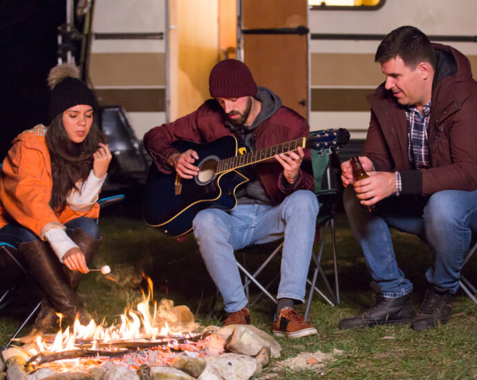 chansons sur le camping